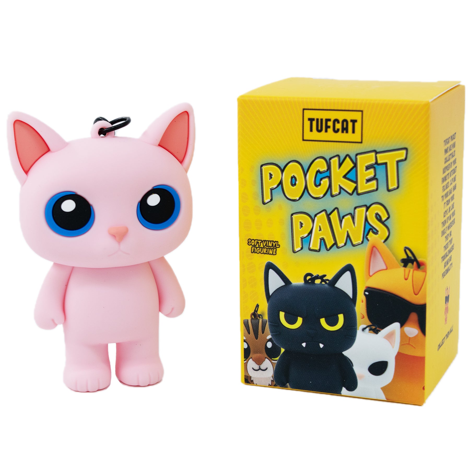 Pink cat charm blindbox