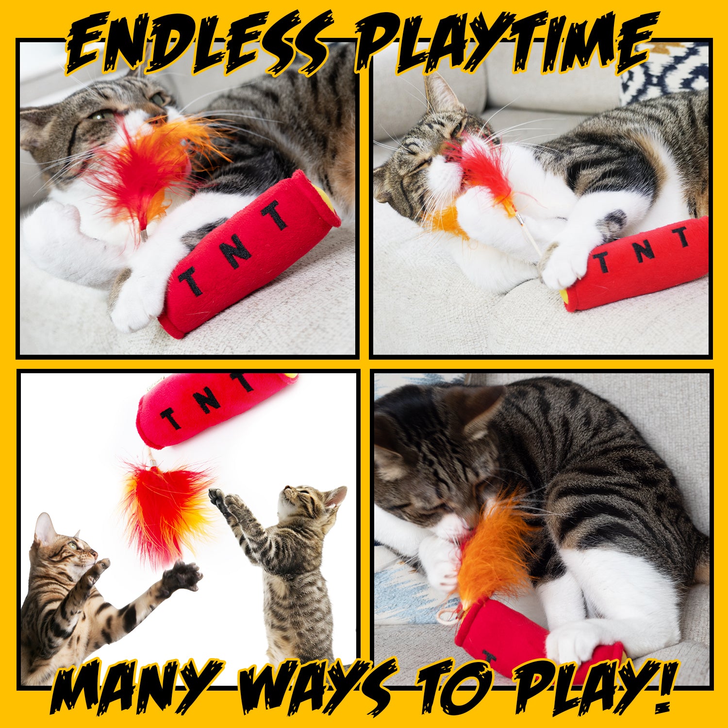 TNT Catnip Toy