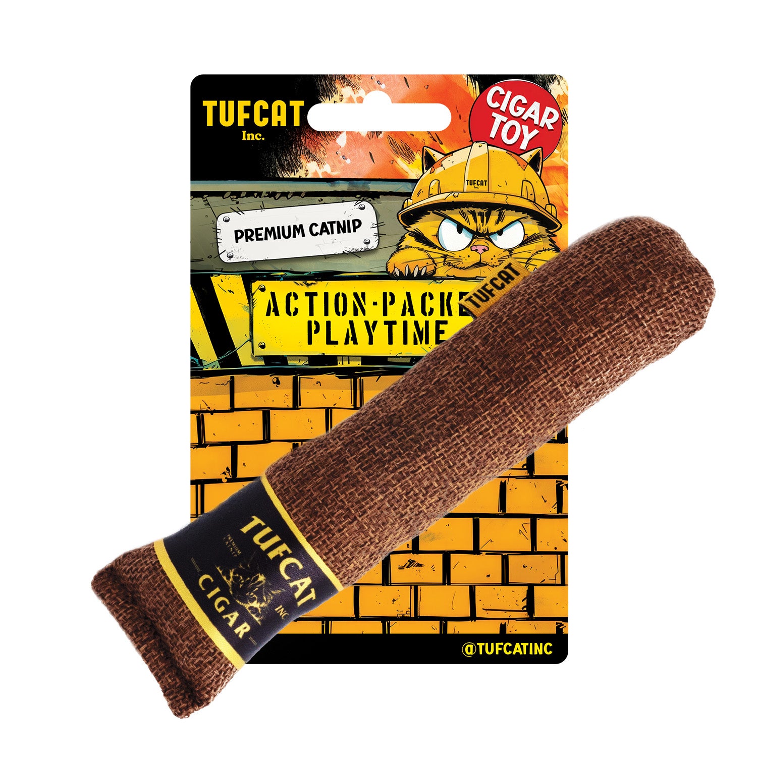 Catnip TNT + Grenade + Cigar Toy Value 3-Pack
