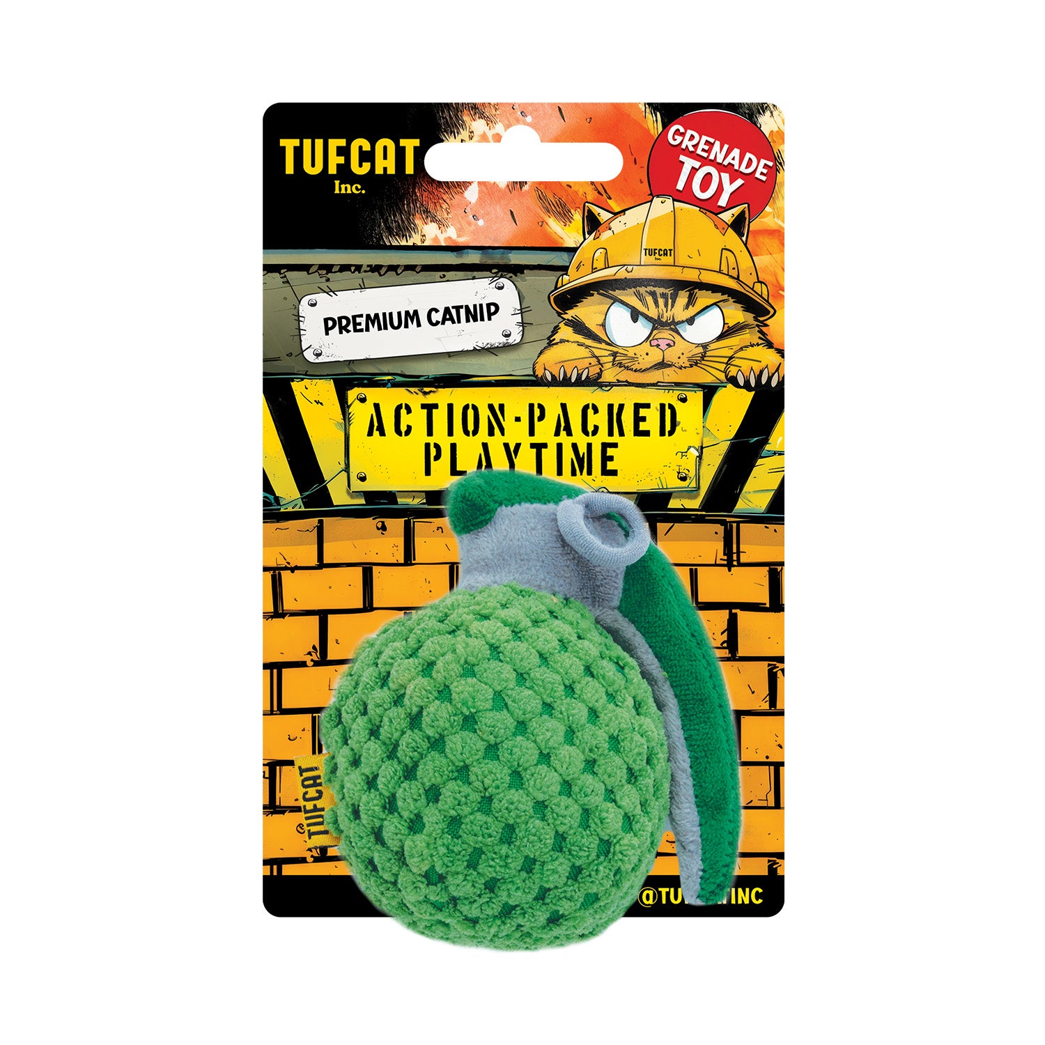 Catnip TNT + Grenade + Cigar Toy Value 3-Pack